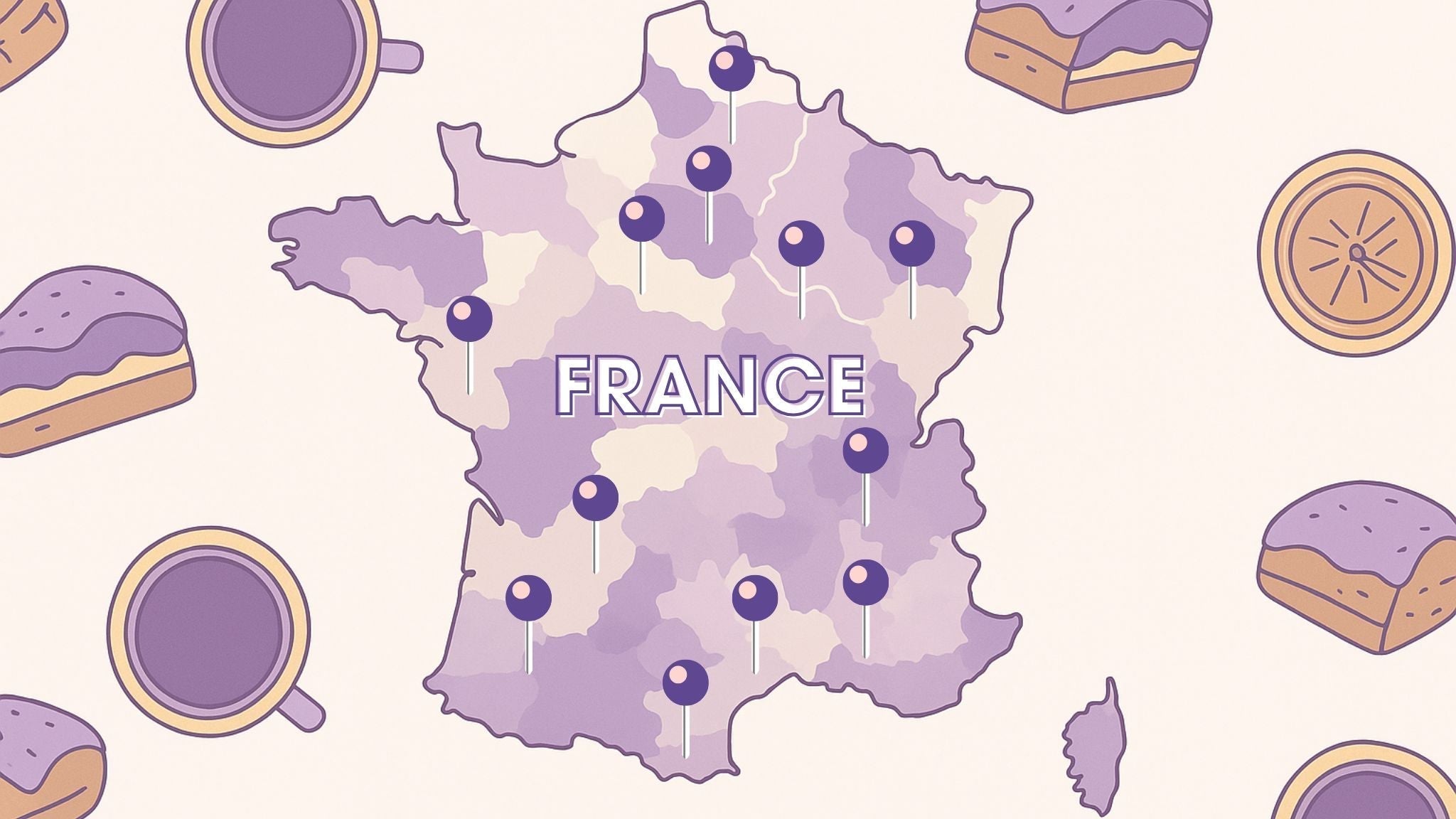 Les meilleurs cafés et pâtisseries proposant l'Ube Latte en France - Notre top 10 par ville