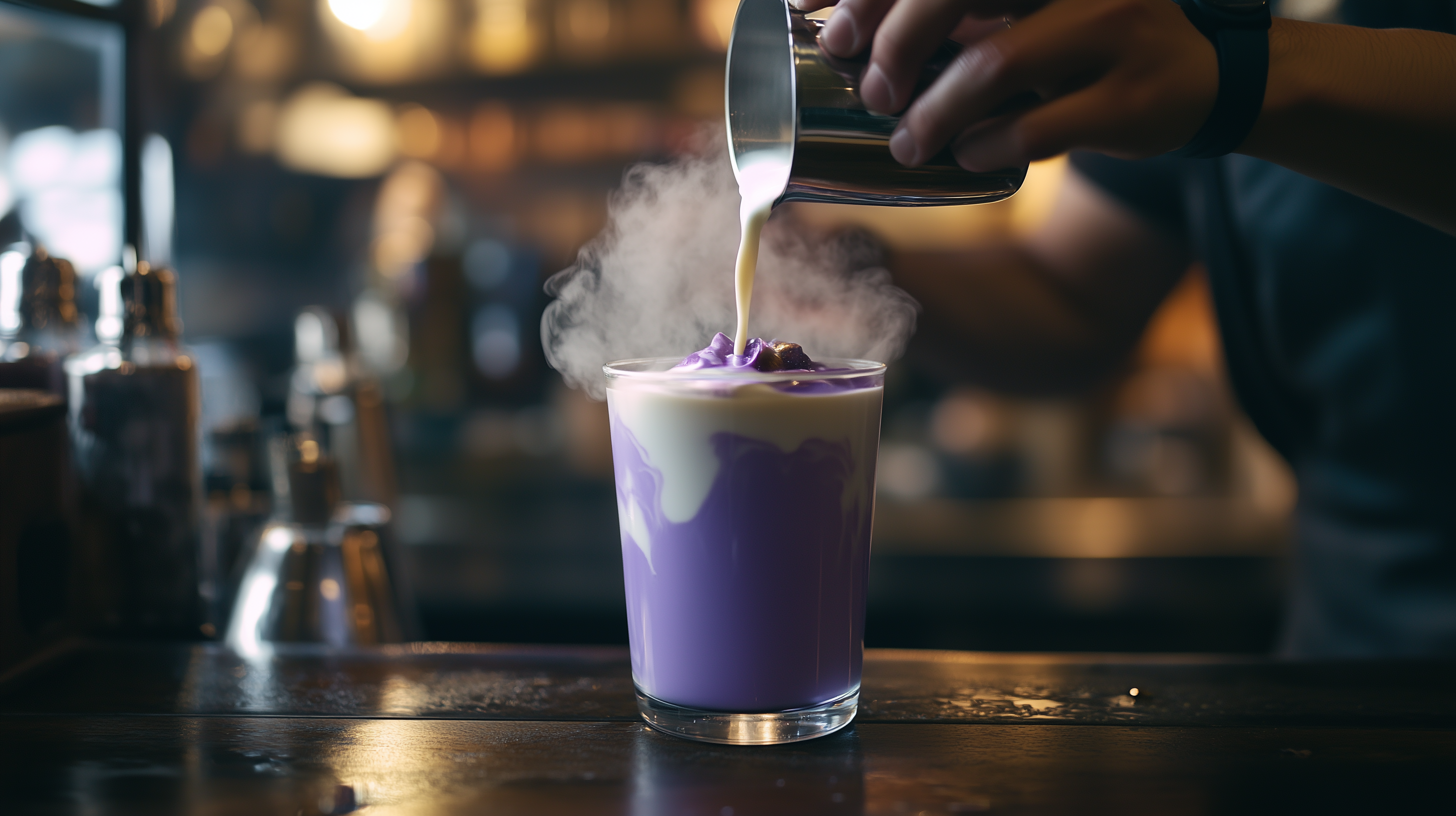 La recette ultime de l'Ube Latte maison : secrets et astuces de barista
